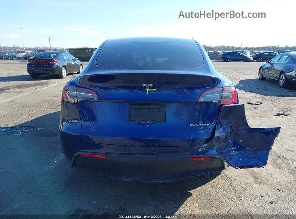 7SAYGDEE6NA019607 2022 TESLA MODEL Y Dark Blue 