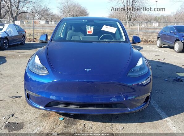 7SAYGDEE6NA019607 2022 TESLA MODEL Y Dark Blue ხელსაწყოთა პანელის ხედი