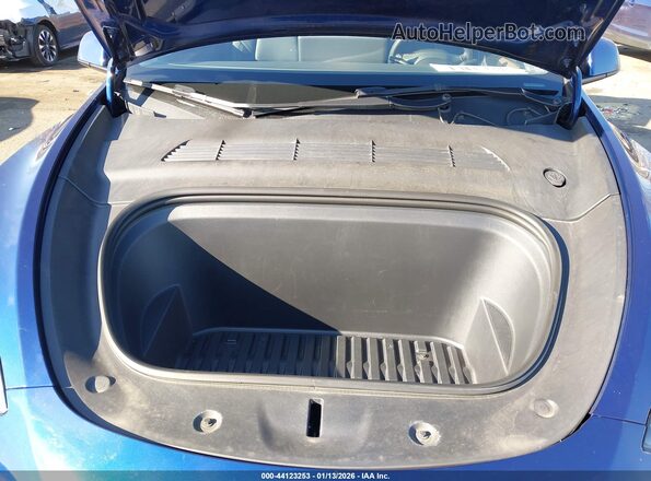 7SAYGDEE6NA019607 2022 TESLA MODEL Y Dark Blue უკანა ხედი