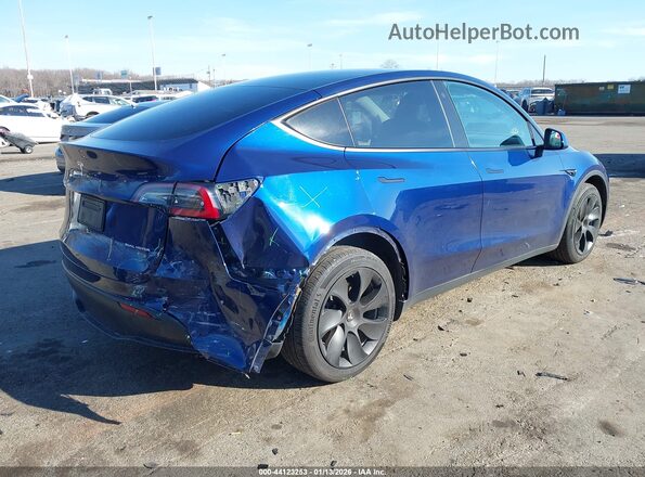 7SAYGDEE6NA019607 2022 TESLA MODEL Y Dark Blue უკანა მარჯვენა
