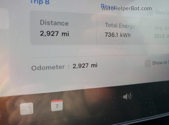 7SAYGDEE6TF414824 2026 TESLA MODEL Черный Вид щитка приборов