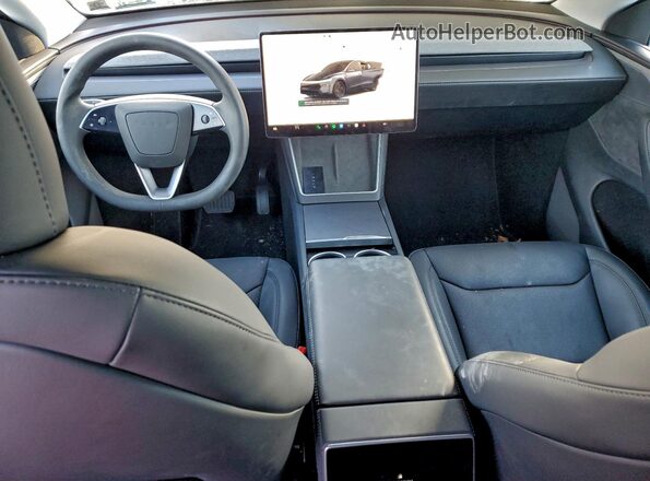 7SAYGDEE7TA397299 2026 TESLA MODEL Black Vista del salpicadero