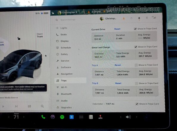 7SAYGDEE7TA397299 2026 TESLA MODEL Black Vista del cuadro de instrumentos