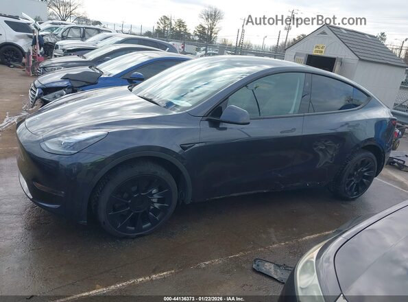 7SAYGDEE8SF270675 2025 TESLA MODEL Y Серый Панорамный вид салона 360°
