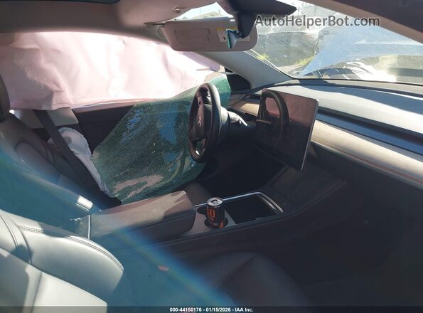 7SAYGDEE9RA222562 2024 TESLA MODEL Y Белый Вид салона спереди