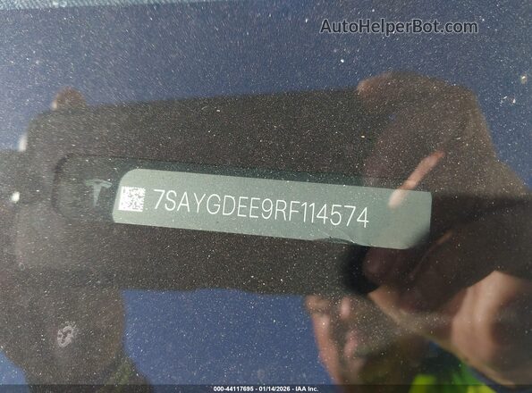 7SAYGDEE9RF114574 2024 TESLA MODEL Y Gray 
