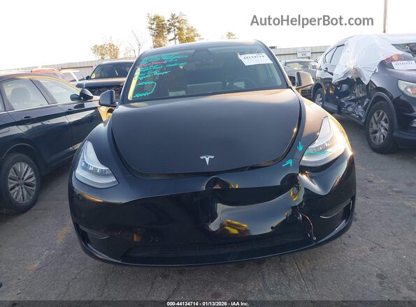 7SAYGDEEXNF321503 2022 TESLA MODEL Y Black Вид панелі приладів