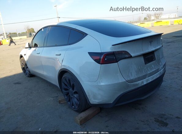 7SAYGDEF0RF072790 2024 TESLA MODEL Y White უკანა მარცხენა