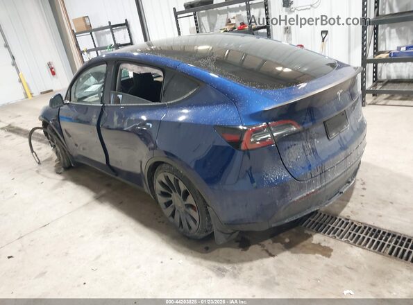 7SAYGDEF8SA343758 2025 TESLA MODEL Y Blue 
