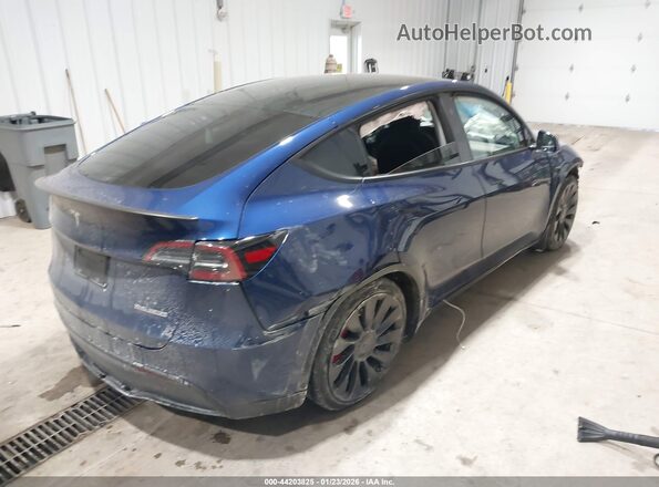 7SAYGDEF8SA343758 2025 TESLA MODEL Y Blue 