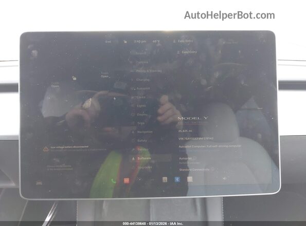 7SAYGDEF9NF518140 2022 TESLA MODEL Y Gray 