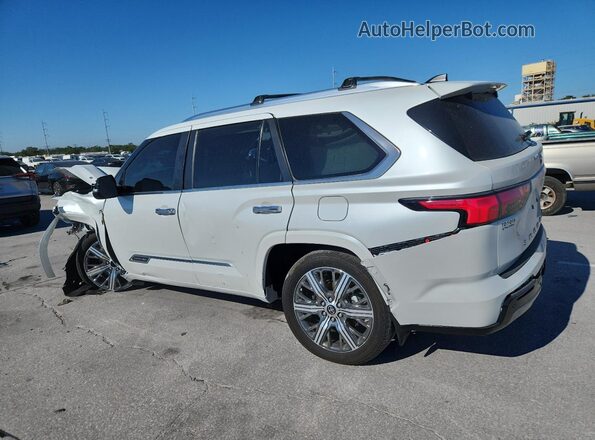 7SVAAAAA1RX003496 2024 TOYOTA SEQUOIA White Задня ліва чверть
