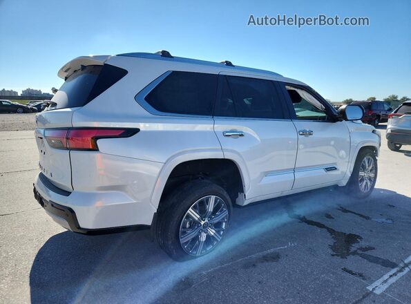 7SVAAAAA1RX003496 2024 TOYOTA SEQUOIA White Задня права чверть