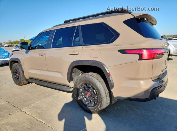 7SVAAABA0SX067579 2025 TOYOTA SEQUOIA Tan Задня ліва чверть