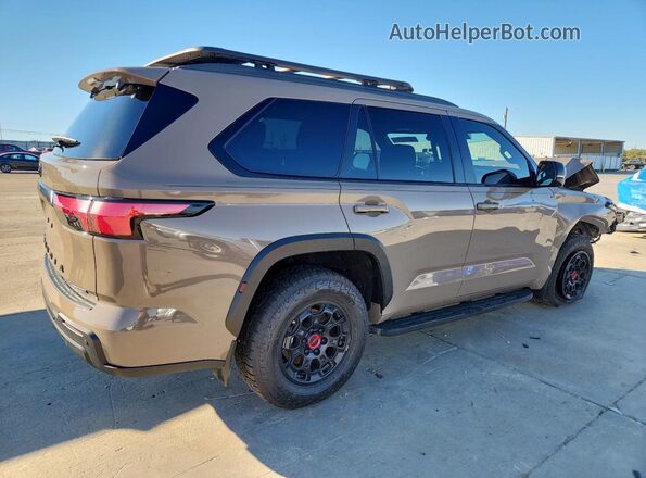 7SVAAABA0SX067579 2025 TOYOTA SEQUOIA Tan Задня права чверть