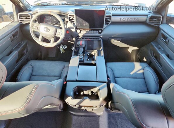 7SVAAABA0SX067579 2025 TOYOTA SEQUOIA Tan Вид панелі приладів