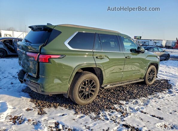 7SVAAABA1PX003235 2023 TOYOTA SEQUOIA Green Trasero derecho
