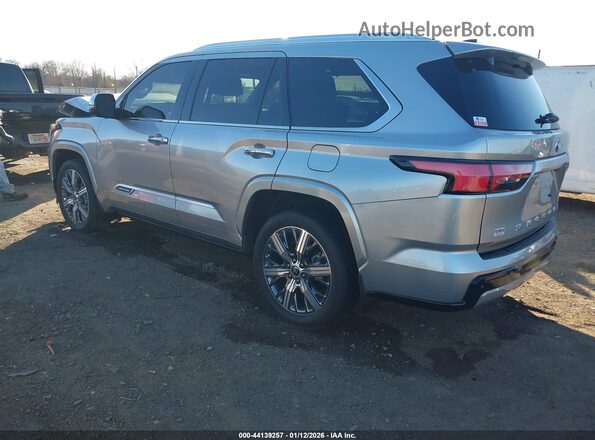 7SVAAABA1PX008855 2023 TOYOTA SEQUOIA Silver Tył lewy