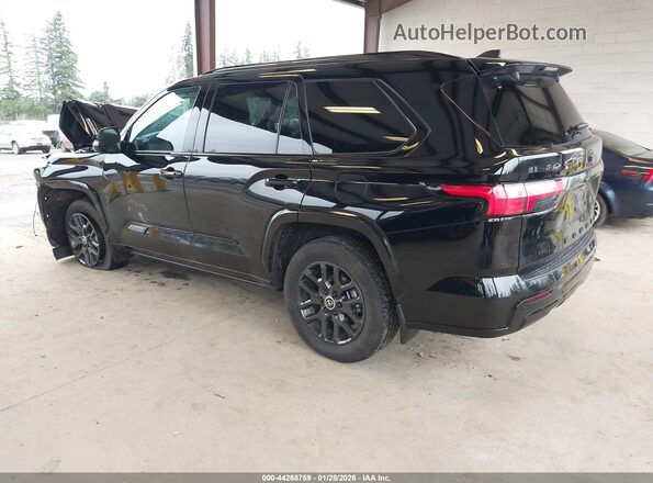 7SVAAABA4RX021151 2024 TOYOTA SEQUOIA Black Հետևի ձախ