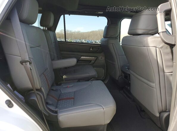 7SVAAABA5TX077249 2026 TOYOTA SEQUOIA White Rear interior view