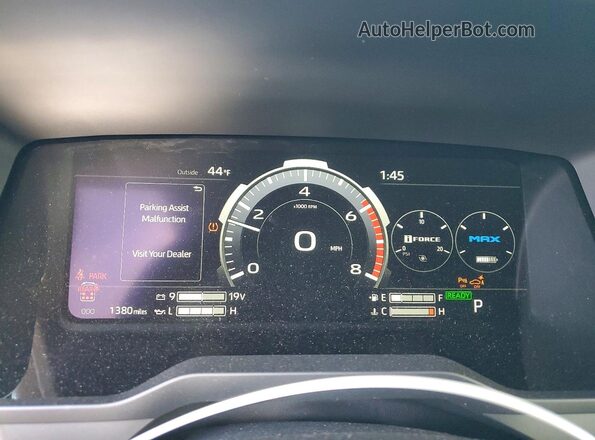 7SVAAABA5TX077249 2026 TOYOTA SEQUOIA White Instrument cluster view
