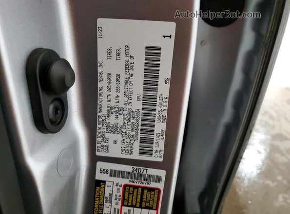 7SVAAABA6RX026884 2024 TOYOTA SEQUOIA Silver 