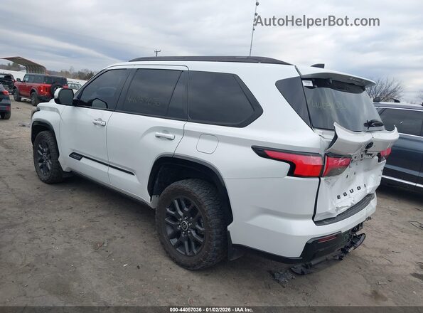 7SVAAABA7PX005703 2023 TOYOTA SEQUOIA White Հետևի ձախ