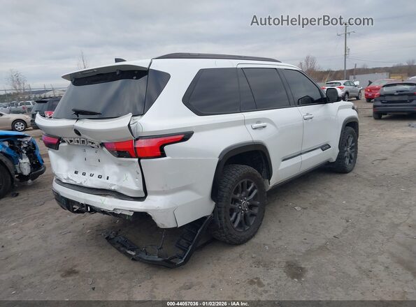 7SVAAABA7PX005703 2023 TOYOTA SEQUOIA White Հետևի աջ