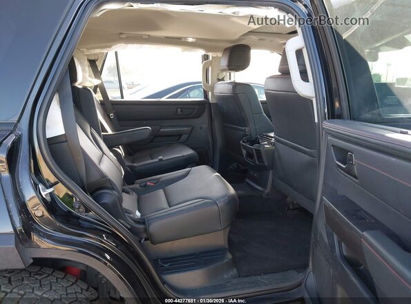 7SVAAABA8PX019870 2023 TOYOTA SEQUOIA Black VIN sticker view