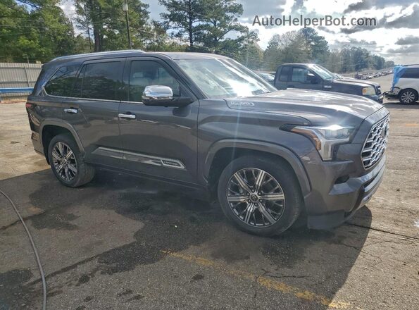 7SVAAABA9PX009624 2023 TOYOTA SEQUOIA Серый Передняя правая четверть