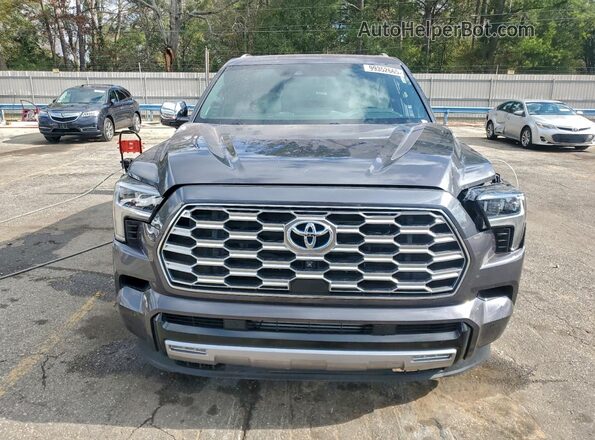 7SVAAABA9PX009624 2023 TOYOTA SEQUOIA Серый Вид спереди