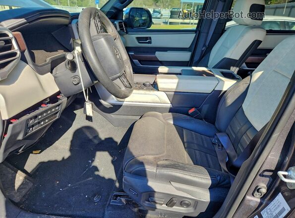 7SVAAABA9PX009624 2023 TOYOTA SEQUOIA Серый Вид салона спереди
