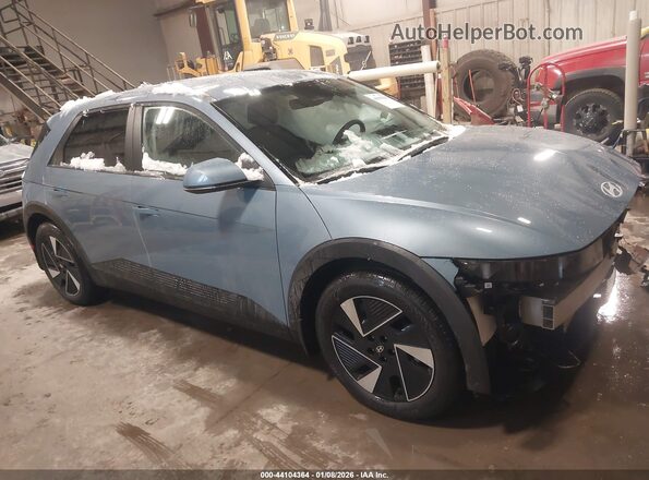 7YAKNDDCXTY049355 2026 HYUNDAI IONIQ 5 Light Blue Widok wnętrza z tyłu