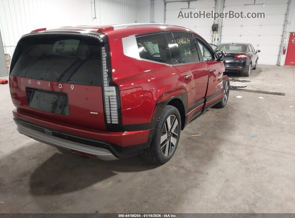 7YAMUFS33TY001951 2026 HYUNDAI IONIQ 9 Red უკანა მარჯვენა