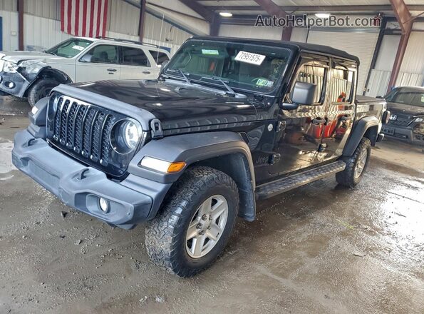 1C6JJTAG4LL120571 2020 JEEP GLADIATOR Black Задня ліва чверть