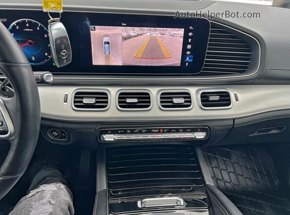 4JGFB4KB9LA183712 2020 MERCEDES-BENZ GLE-CLASS Черный Вид задней части салона