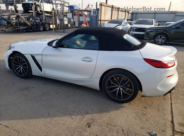 WBAHF3C05NWX77919 2022 BMW Z4 White Задня права чверть