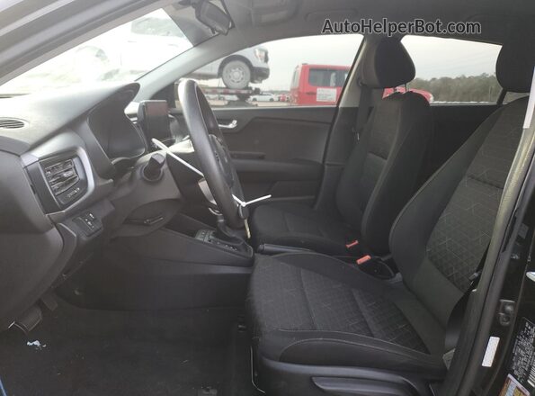 3KPA24AD1NE466719 2022 KIA RIO Black Vista del salpicadero