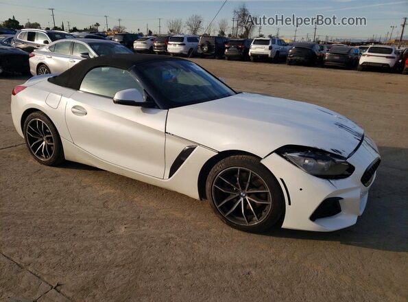 WBAHF3C05NWX77919 2022 BMW Z4 White Вид спереду