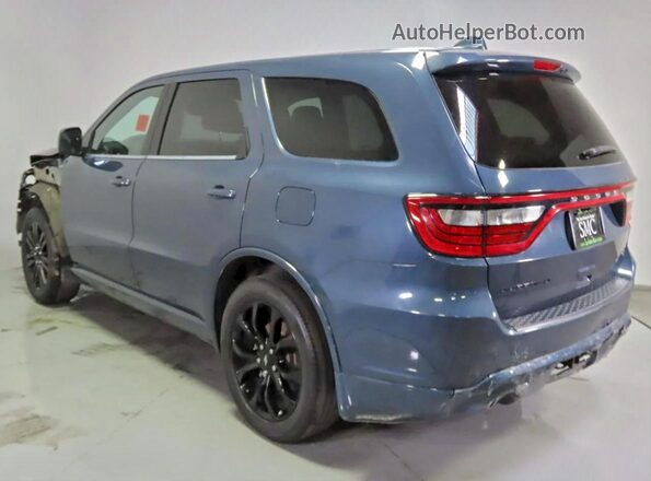 1C4RDHDG8LC184253 2020 DODGE DURANGO Синий Вид спереди