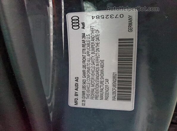 WAU35CFU6SN026521 2025 AUDI S5 Gray Սալոնի 360 աստիճան տեսք