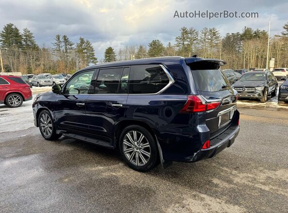 JTJHY7AX2H4242774 2017 LEXUS LX Blue Передня права чверть