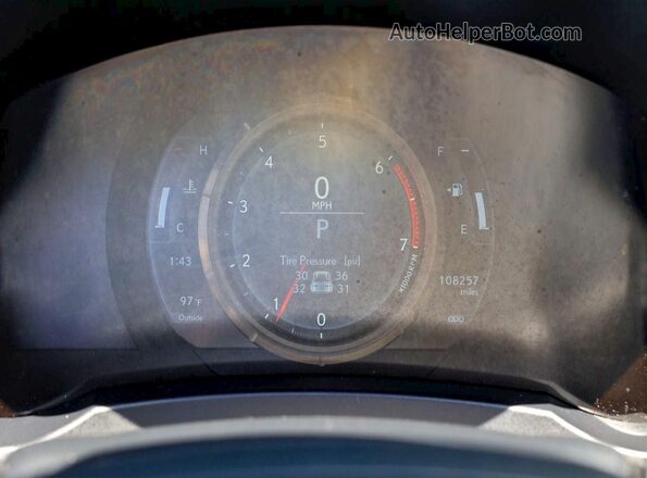 JTHBA1D28K5091725 2019 LEXUS IS Silver Вид щитка приладів