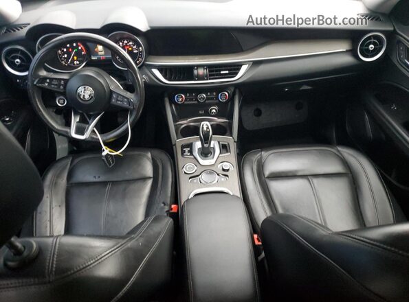ZASPAKBN6M7D08889 2021 ALFA ROMEO STELVIO Белый Вид щитка приборов