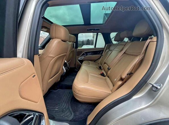 SALKP9FUXPA037167 2023 LAND ROVER RANGE Tan Սարքավորումների վահանակի տեսք