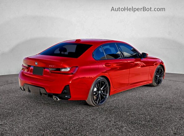 3MW69FF02P8C94623 2023 BMW 3 SERIES Red წინა ხედი
