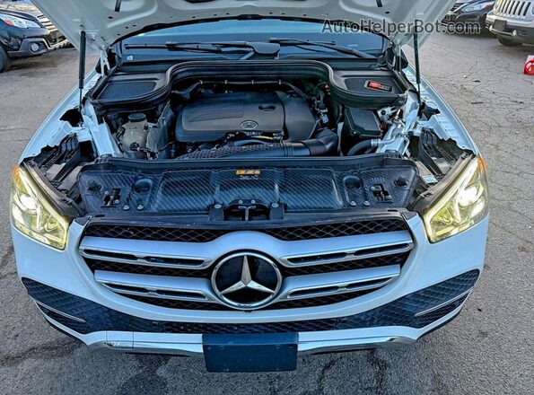 4JGFB4KBXLA130503 2020 MERCEDES-BENZ GLE-CLASS White წინა პანელის ხედი