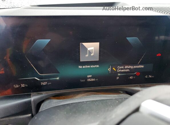 WBY73AW03PFP69875 2023 BMW I4 Gray უკანა სავარძლების ხედი