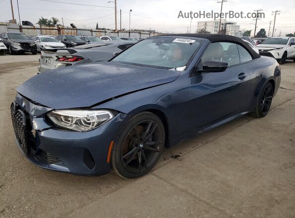 WBA23AT05PCM82794 2023 BMW 4 SERIES Blue Tył lewy