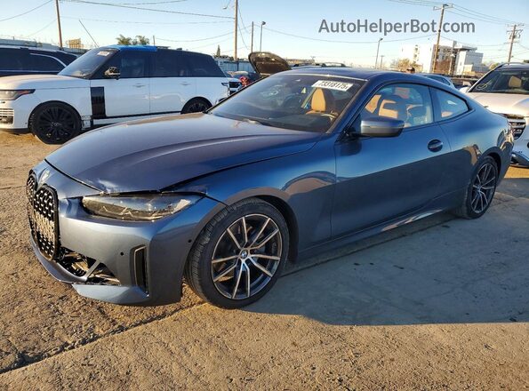 WBA53AP02NCK01667 2022 BMW 4 SERIES Серый Задняя левая четверть